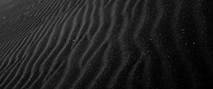 Превью обои песок, черный, текстура, гранулы, блеск