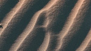 Превью обои песок, дюны, пустыня, рельеф