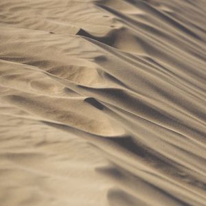 Превью обои песок, дюны, рельеф, природа