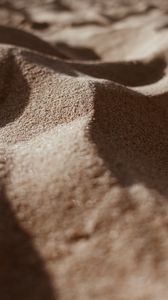 Превью обои песок, макро, крупный план, текстура, волнистый