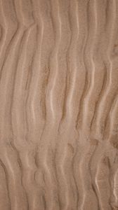 Превью обои песок, полосы, линии, волнистый, текстура