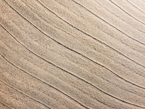 Превью обои песок, полосы, поверхность, шершавый, текстура