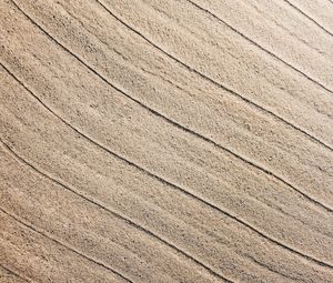 Превью обои песок, полосы, поверхность, шершавый, текстура