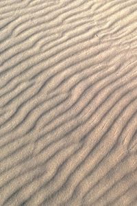 Превью обои песок, пустыня, волны, рельеф, текстура