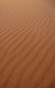 Превью обои песок, рябь, рельеф, коричневый, фон
