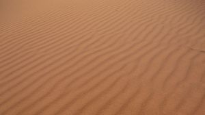 Превью обои песок, рябь, рельеф, коричневый, фон