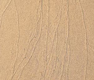 Превью обои песок, следы, линии, песчаный