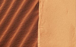Превью обои песок, волны, рельеф, текстура, коричневый, оттенки