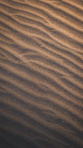 Превью обои песок, волны, рябь, текстура