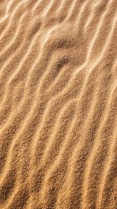 Превью обои песок, волны, текстура, пустыня
