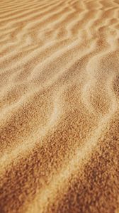 Превью обои песок, волны, текстура, волнистый