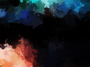 Превью обои пятна, абстрактный, темный, художественный
