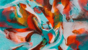 Превью обои пятна, краска, разноцветный, абстракция, цвета