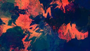 Превью обои пятна, краска, темный