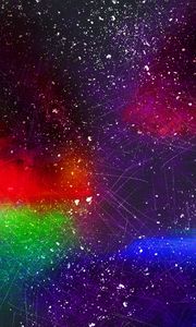 Превью обои пятна, разноцветный, точки