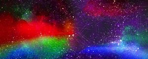 Превью обои пятна, разноцветный, точки