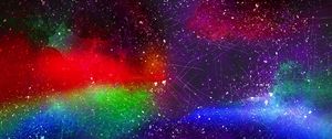 Превью обои пятна, разноцветный, точки