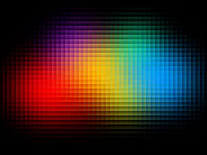 Превью обои пиксели, форма, разноцветный, блеск