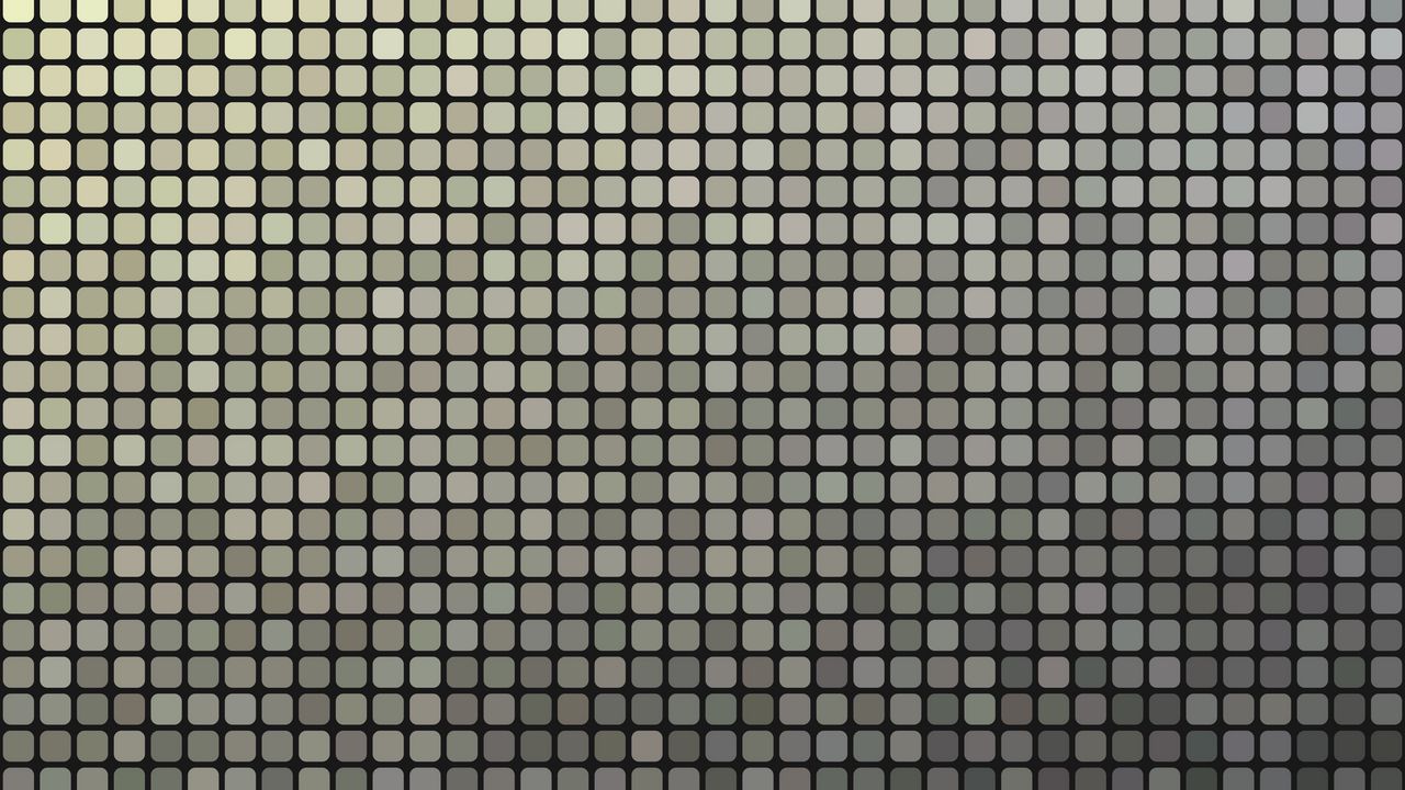 Обои пиксели, мозаика, монохром, чб, градиент