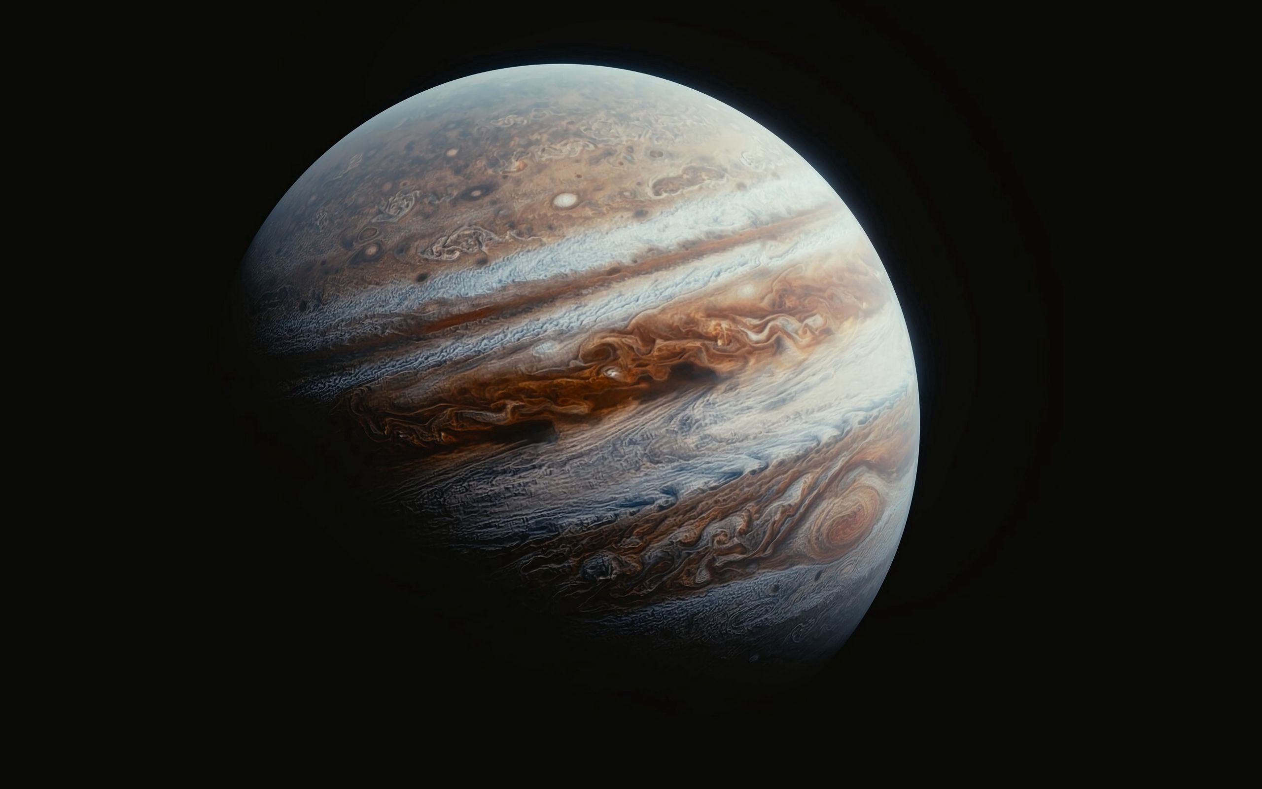 Красивая Планета Юпитер