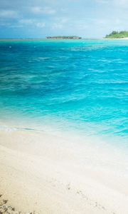 Превью обои пляж, море, океан, остров, пейзаж