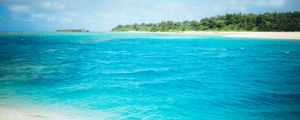Превью обои пляж, море, океан, остров, пейзаж