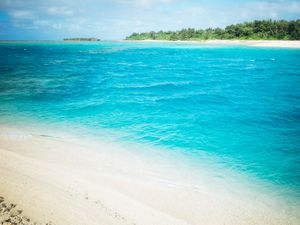 Превью обои пляж, море, океан, остров, пейзаж