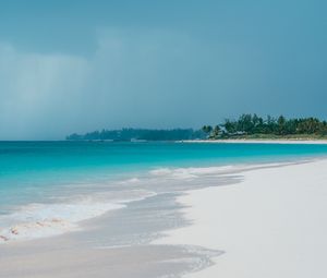 Превью обои пляж, море, побережье, песок, вода