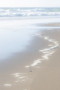 Превью обои пляж, песок, море, волны, природа