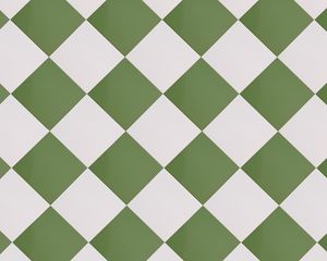 Превью обои плитка, зеленый, белый, квадрат