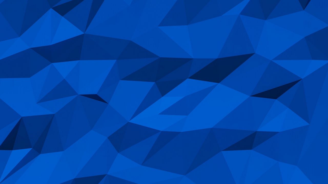 Обои полигон, рельефный, выпуклый, синий, текстура