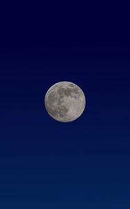 Превью обои полнолуние, луна, небо, ночь