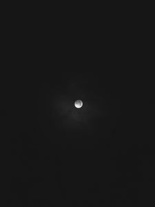 Превью обои полнолуние, луна, ночь, небо