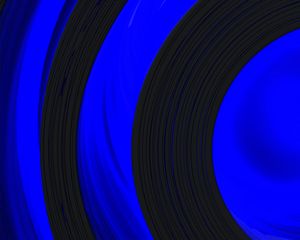 Превью обои полосы, круги, точки, абстракция, черный, синий