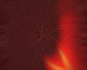 Превью обои полосы, линии, свечение, красный, абстракция