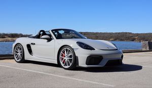Превью обои porsche 718, porsche, автомобиль