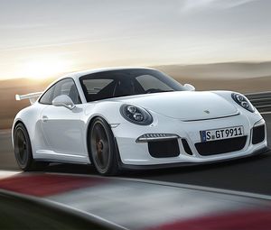 Превью обои porsche 911 gt3, авто, машина, автомобили, машины