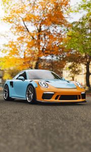 Превью обои porsche 911 gt3, porsche, спорткар, гонки