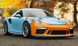 Превью обои porsche 911 gt3, porsche, спорткар, гонки