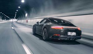 Превью обои porsche 911, porsche, автомобиль, спорткар, скорость
