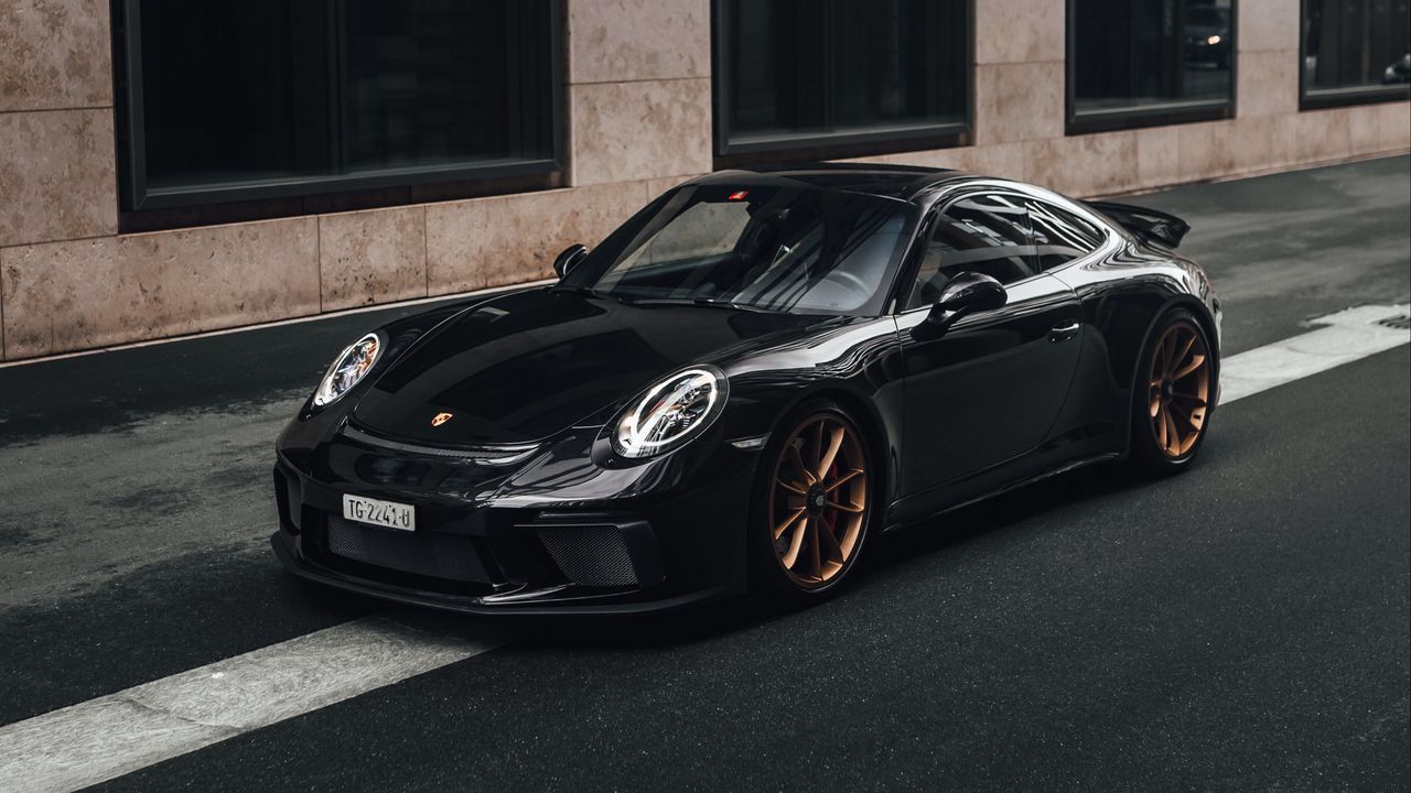 Обои porsche 911, porsche, автомобиль, спорткар, черный