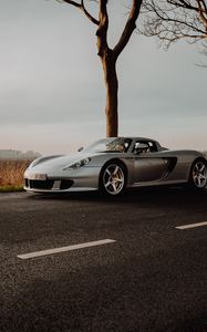 Превью обои porsche 911, porsche, спорткар, автомобиль, дорога