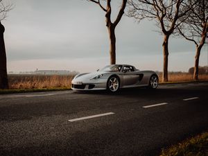 Превью обои porsche 911, porsche, спорткар, автомобиль, дорога