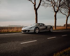 Превью обои porsche 911, porsche, спорткар, автомобиль, дорога