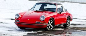 Превью обои porsche, 911, targa, 1969, авто