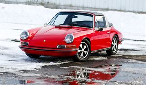 Превью обои porsche, 911, targa, 1969, авто