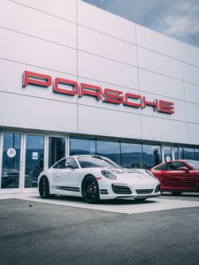 Превью обои porsche, автомобиль, спорткар, роскошный