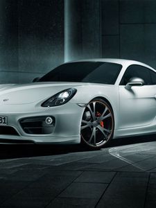 Превью обои porsche cayman, авто, стильный