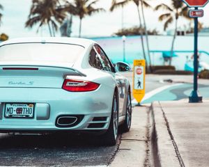 Превью обои porsche turbo s, porsche, спорткар, автомобиль