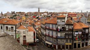 Превью обои португалия, порто, старый город